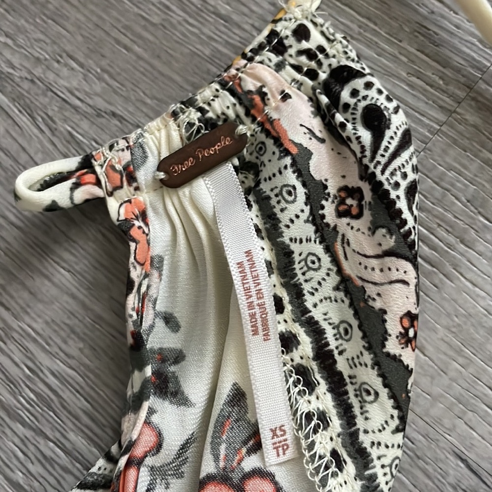 Free People | Sophia Handkerchief Paisley Halter Top - Picture 7 of 10